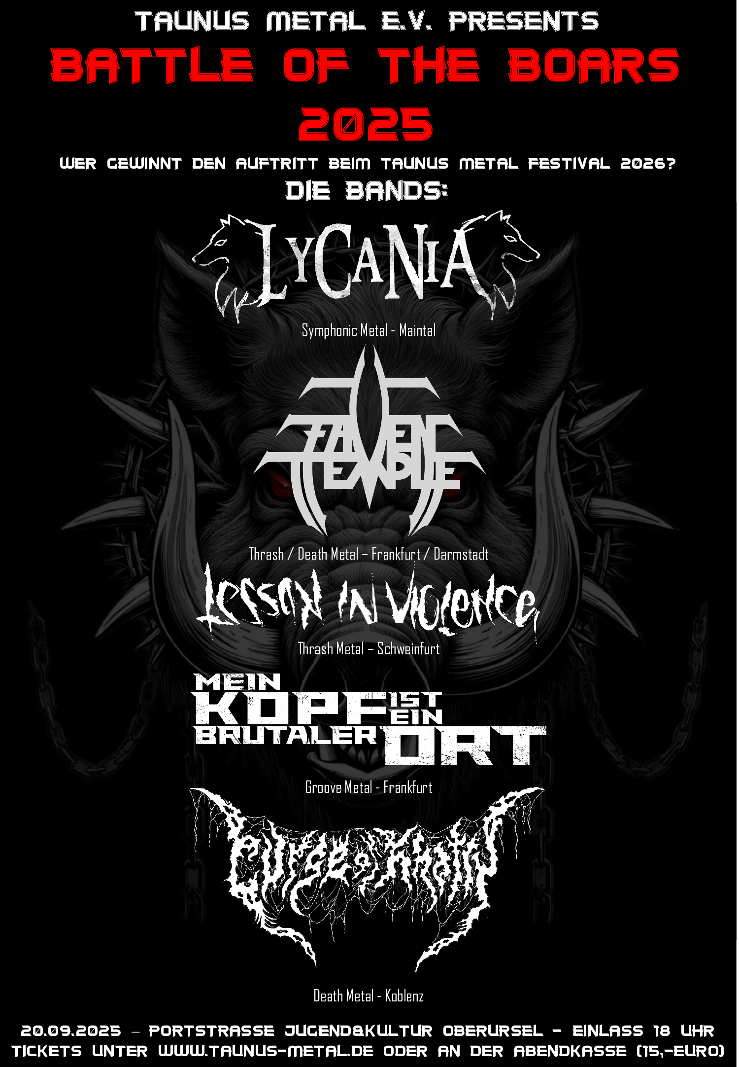 20.09.2025 Battle of the Boars